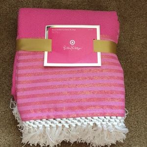 Lilly Pulitzer beach blanket